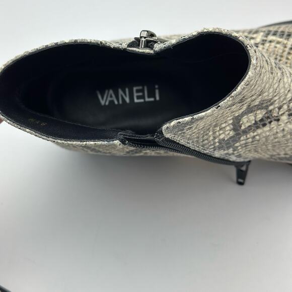 Vaneli snake print leather booties size 8.5 - Picture 6 of 8